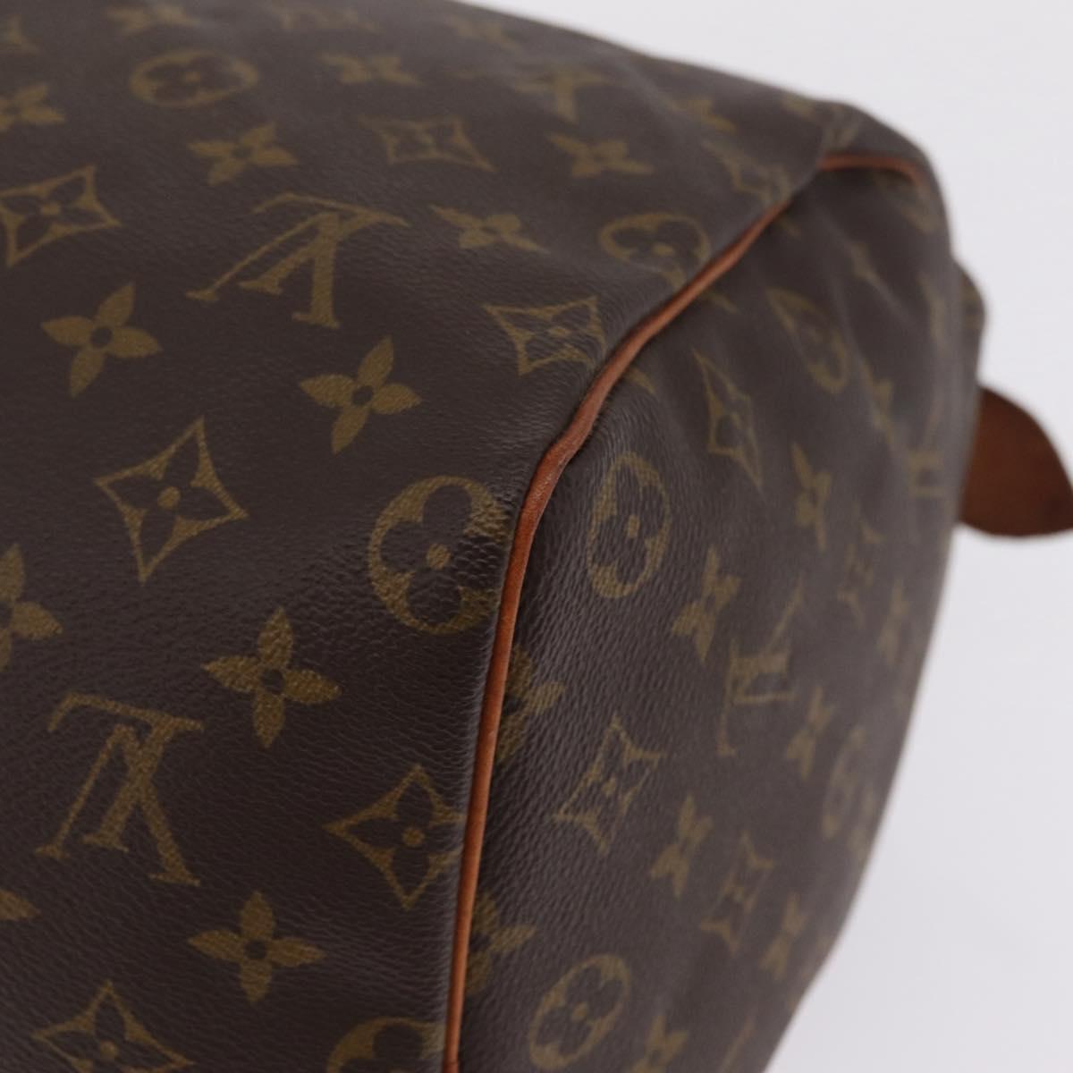 LOUIS VUITTON Monogram Speedy 40 Hand Bag M41522 LV Auth ar14380A