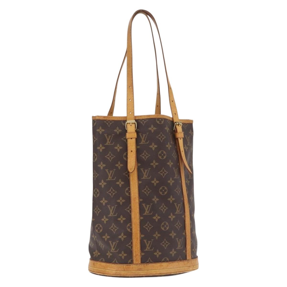 LOUIS VUITTON Monogram Bucket GM Shoulder Bag M42236 LV Auth ar14382