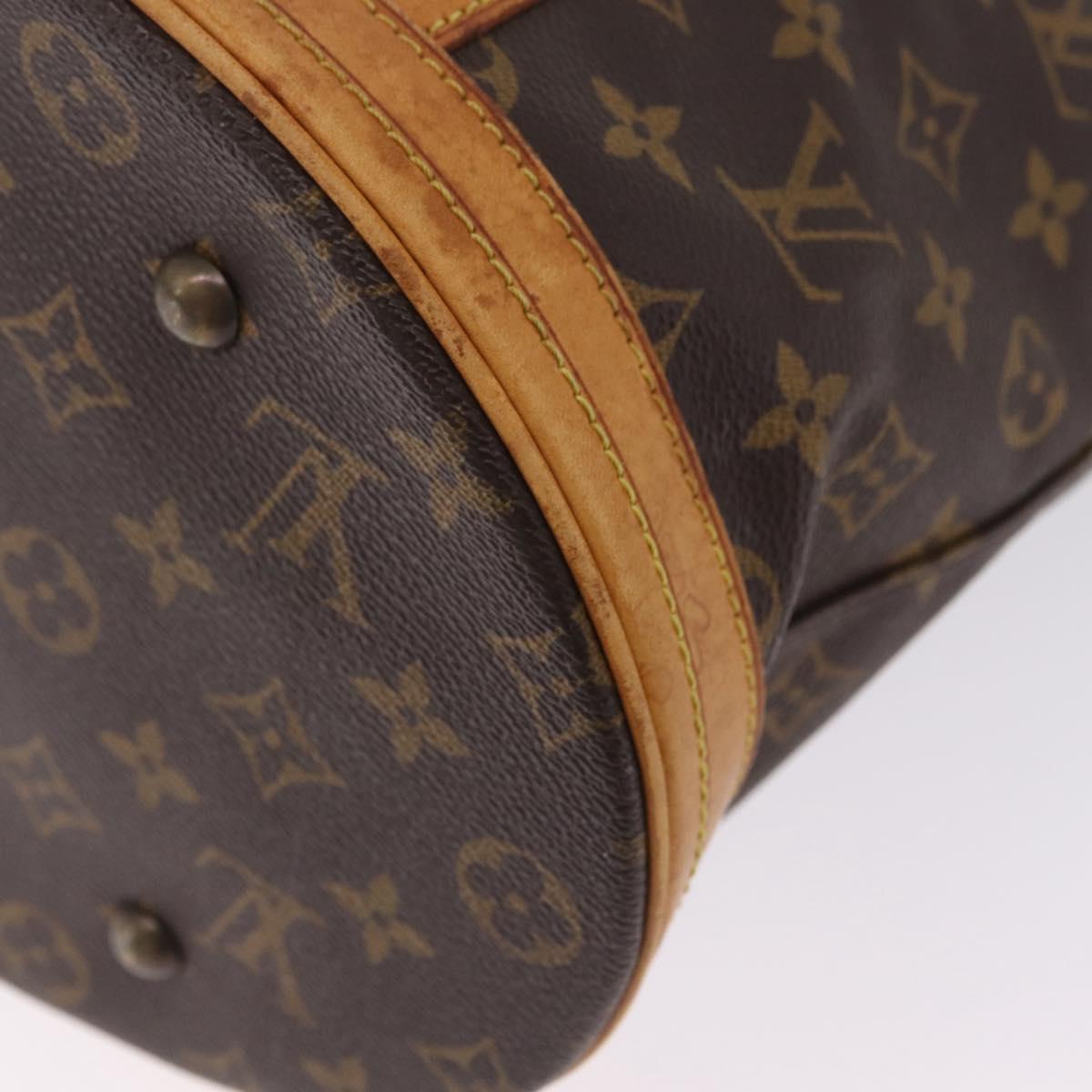 LOUIS VUITTON Monogram Bucket GM Shoulder Bag M42236 LV Auth ar14382