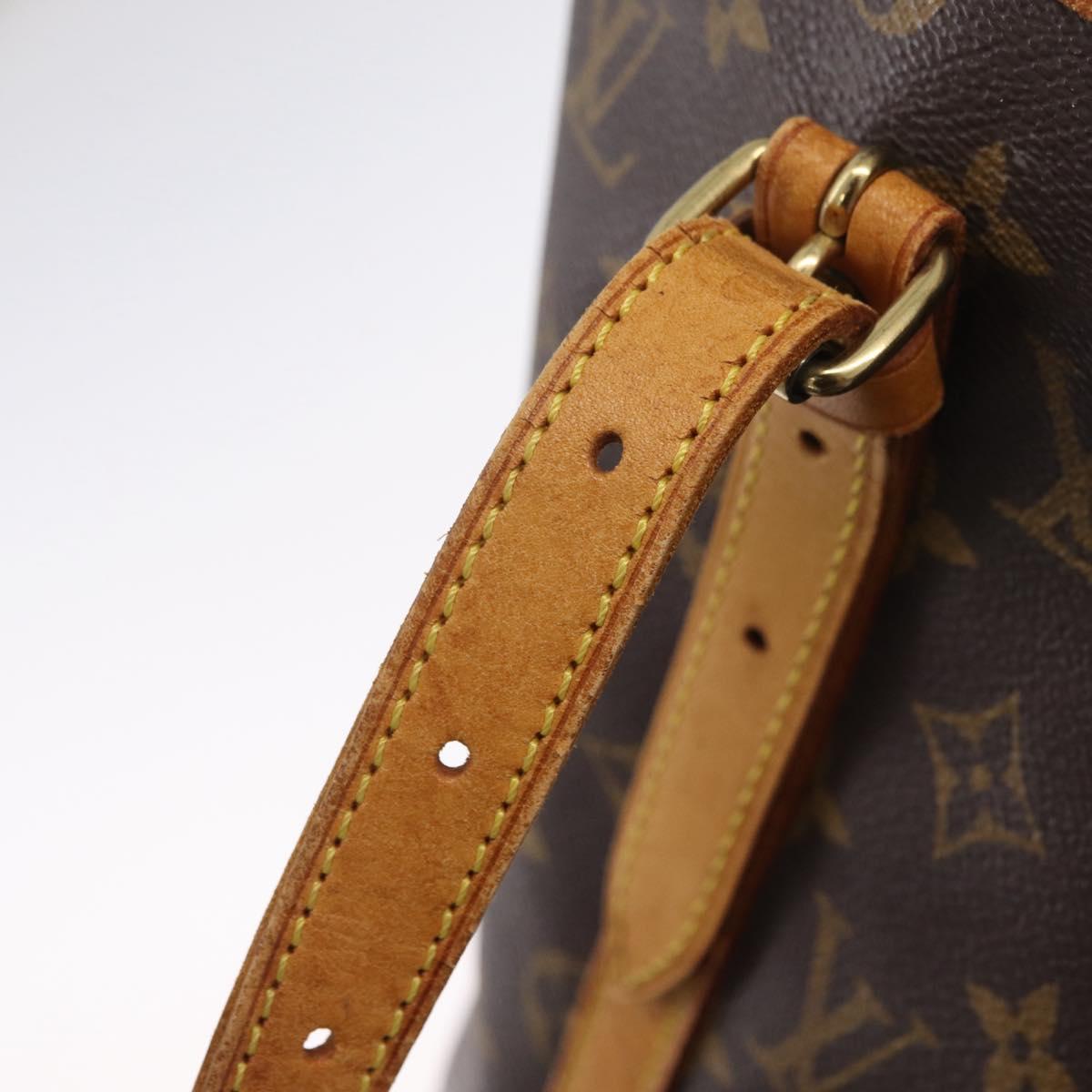 LOUIS VUITTON Monogram Bucket GM Shoulder Bag M42236 LV Auth ar14382