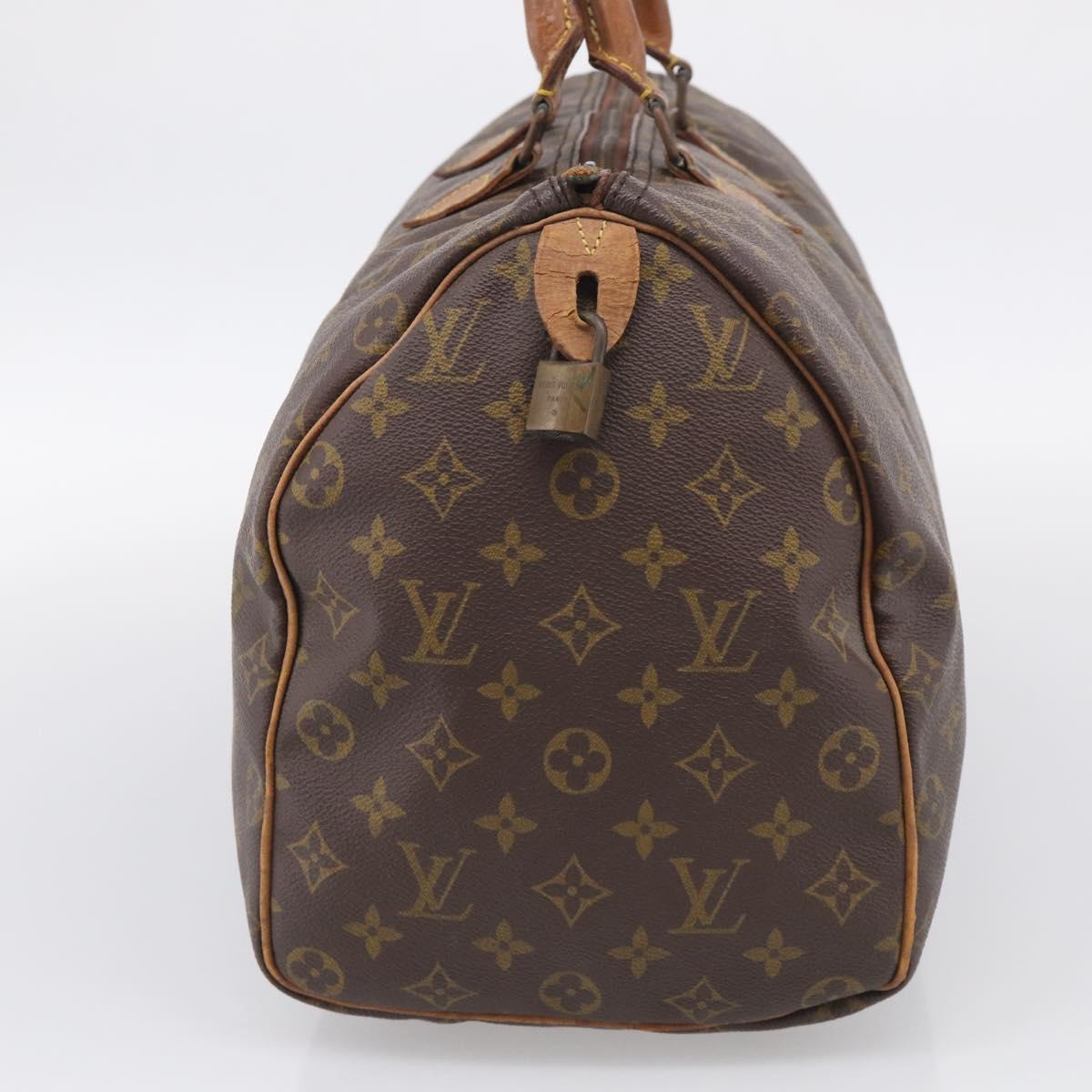LOUIS VUITTON Monogram Speedy 40 Hand Bag M41522 LV Auth ar14504