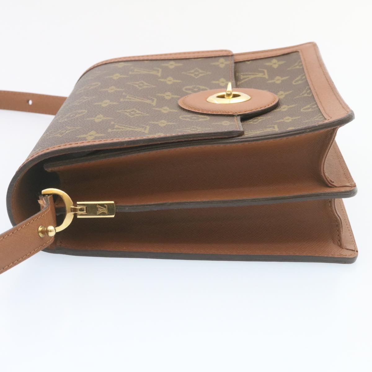 LOUIS VUITTON Monogram Raspail Shoulder Bag M51372 LV Auth ar5975A