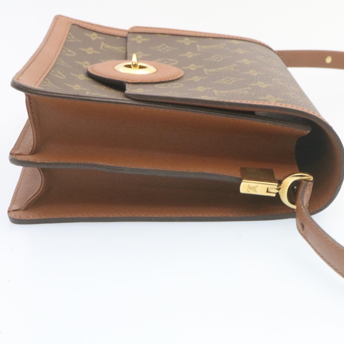 LOUIS VUITTON Monogram Raspail Shoulder Bag M51372 LV Auth ar5975A