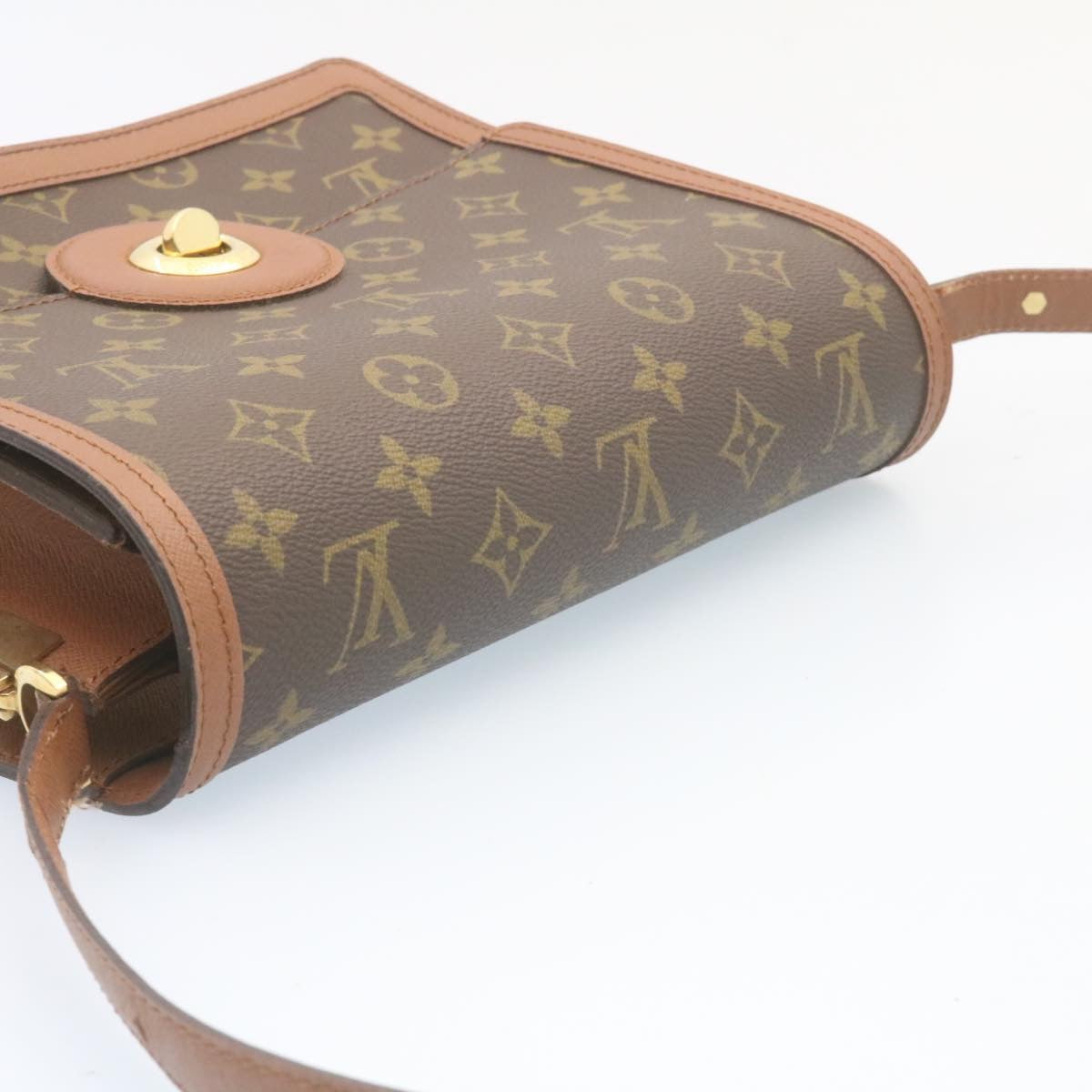 LOUIS VUITTON Monogram Raspail Shoulder Bag M51372 LV Auth ar5975A