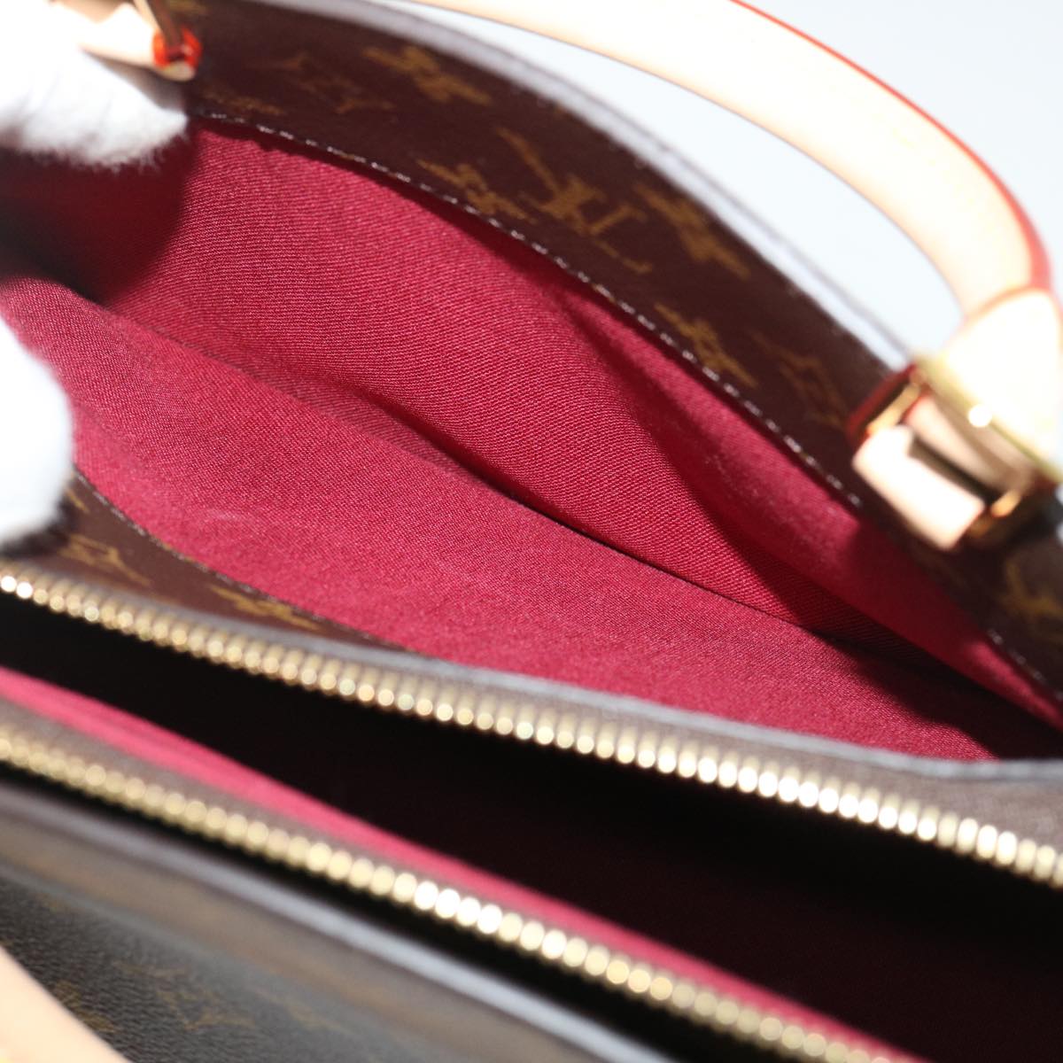 LOUIS VUITTON Monogram Petit Palais PM Hand Bag M45900 LV Auth ar6785S