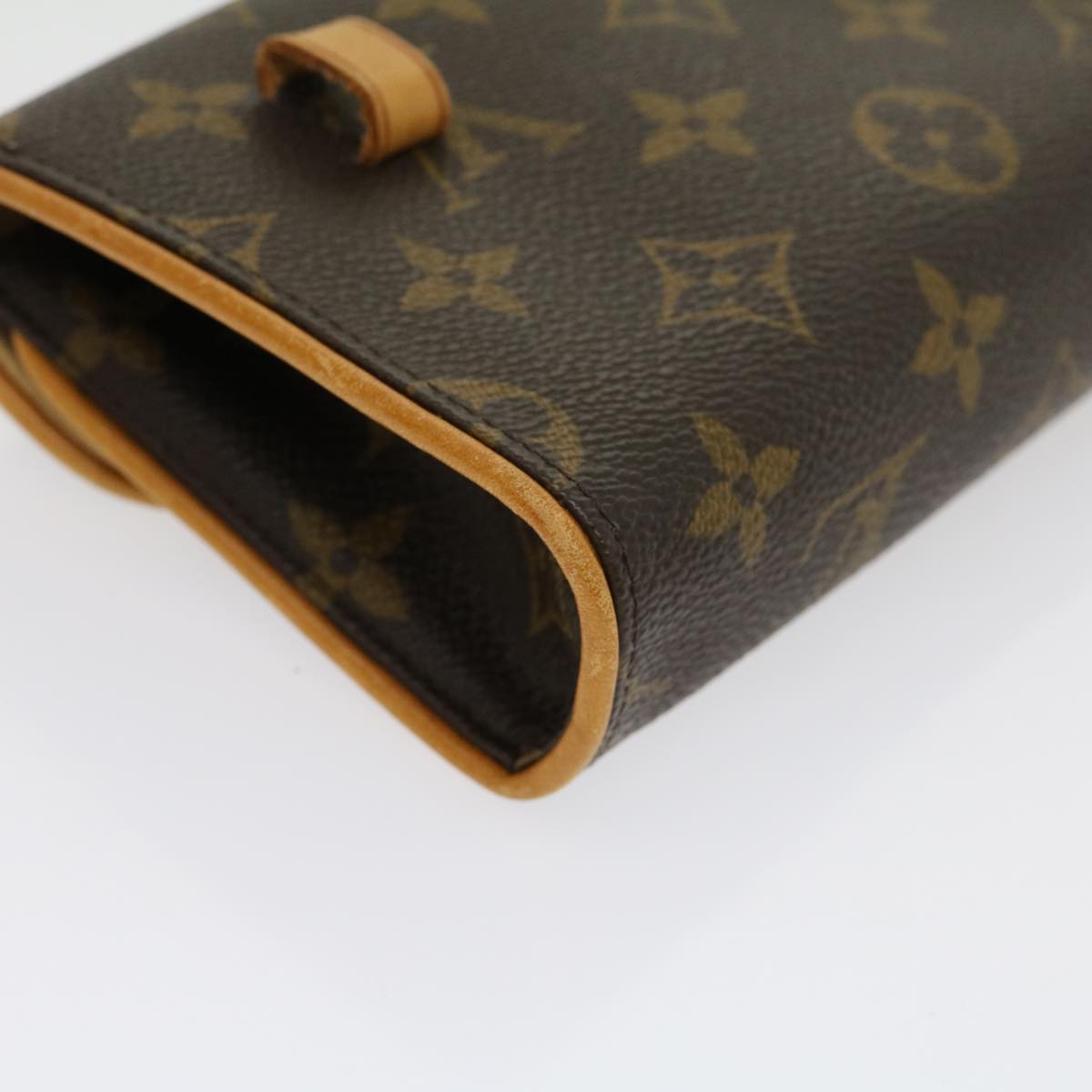 LOUIS VUITTON Monogram Pochette Florentine Waist Bag M51855 LV Auth ar7300