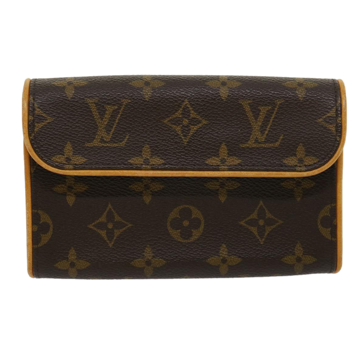 LOUIS VUITTON Monogram Pochette Florentine Waist Bag M51855 LV Auth ar7300