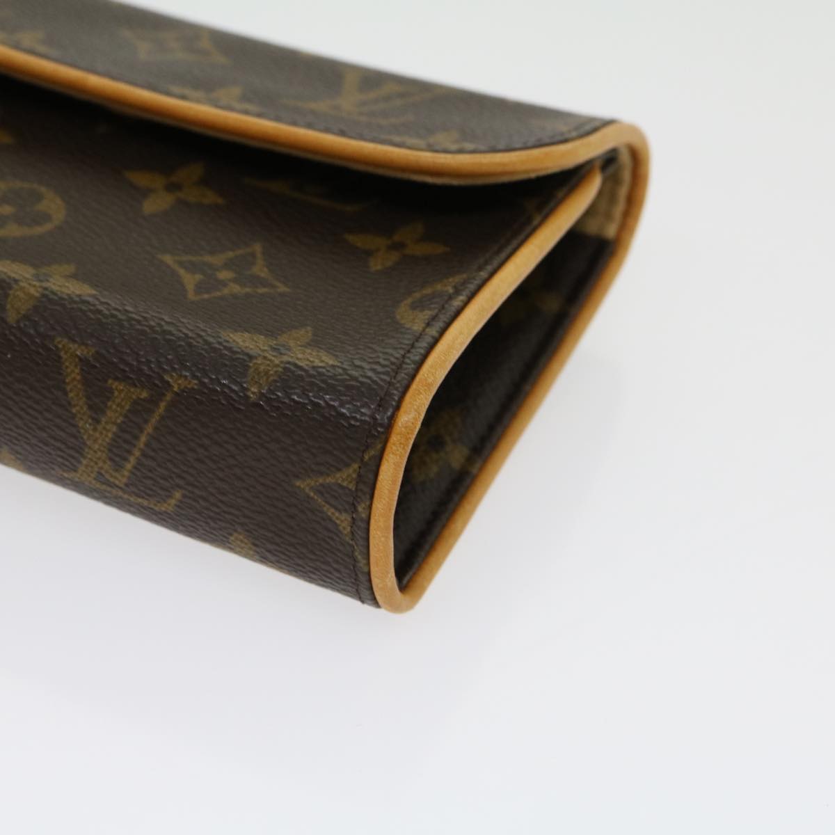 LOUIS VUITTON Monogram Pochette Florentine Waist Bag M51855 LV Auth ar7300