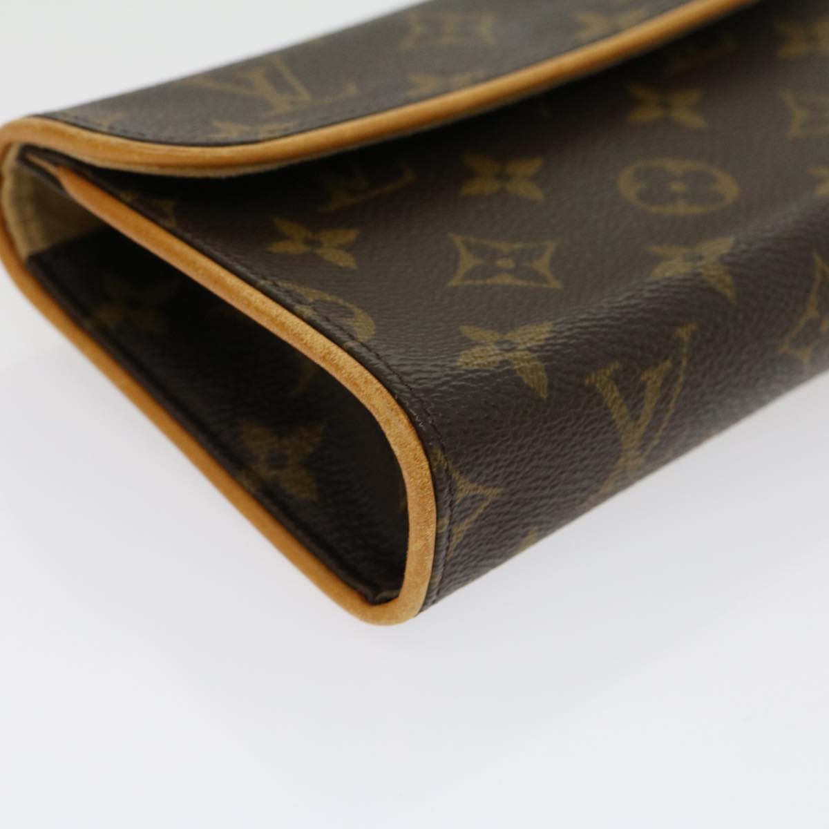 LOUIS VUITTON Monogram Pochette Florentine Waist Bag M51855 LV Auth ar7300