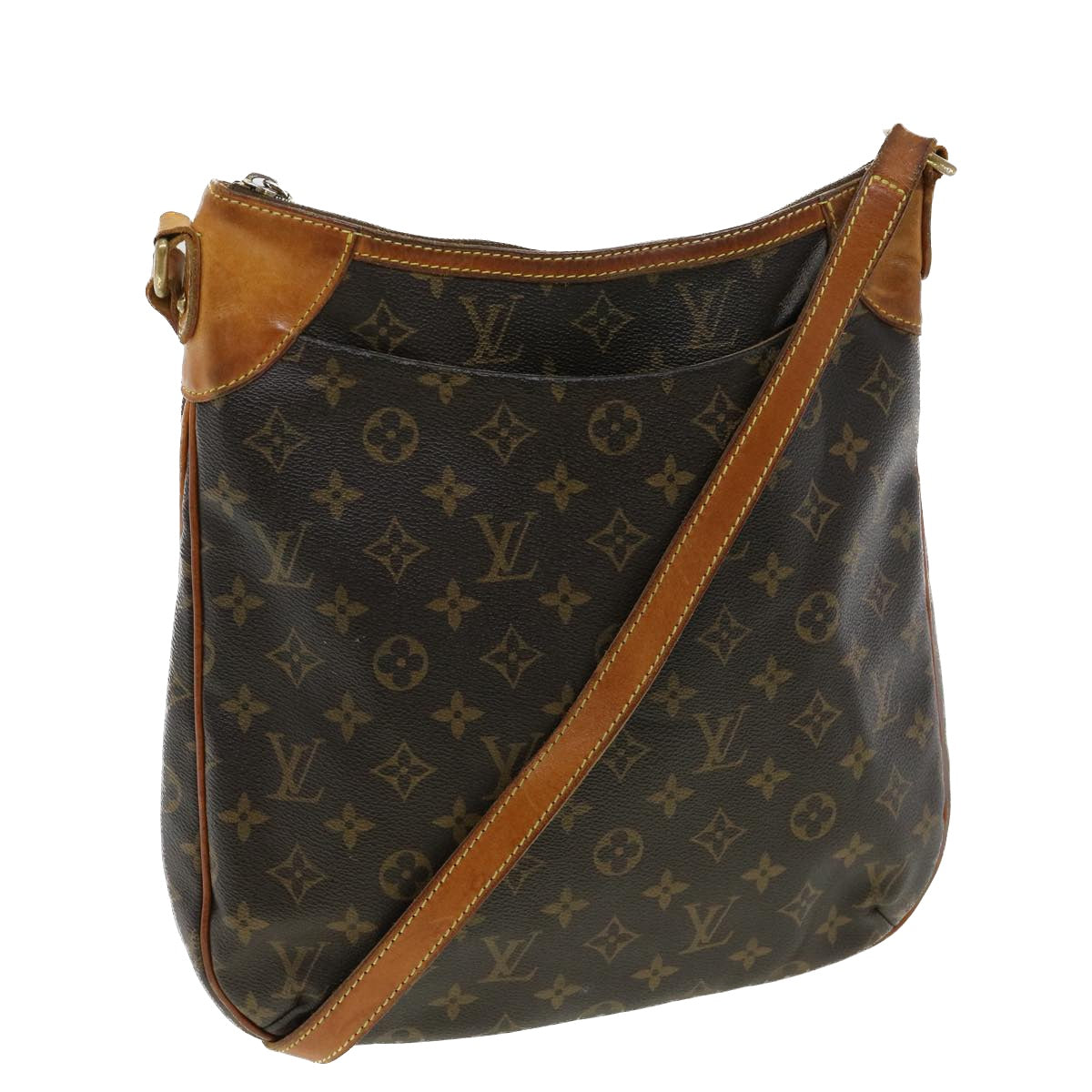 LOUIS VUITTON Monogram Odeon MM Shoulder Bag M56389 LV Auth ar8107B