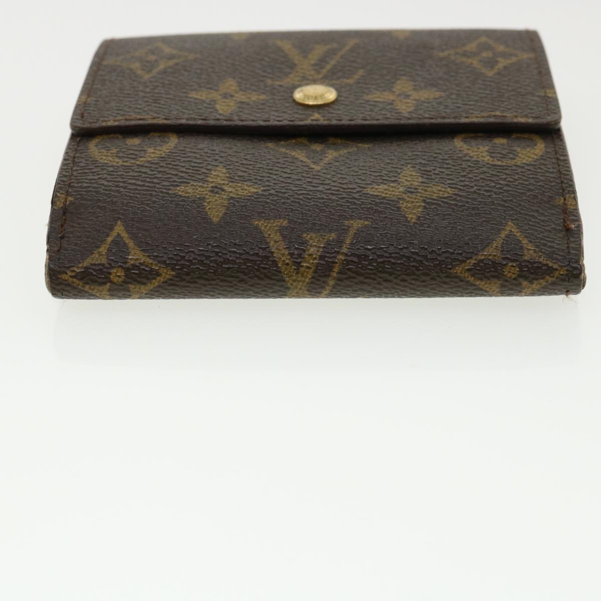 LOUIS VUITTON Monogram Portefeuille Elise Wallet M61654 LV Auth ar8746