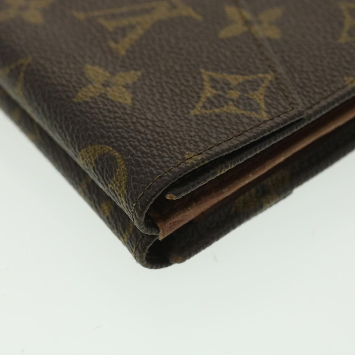 LOUIS VUITTON Monogram Wallet LV Auth ar8748