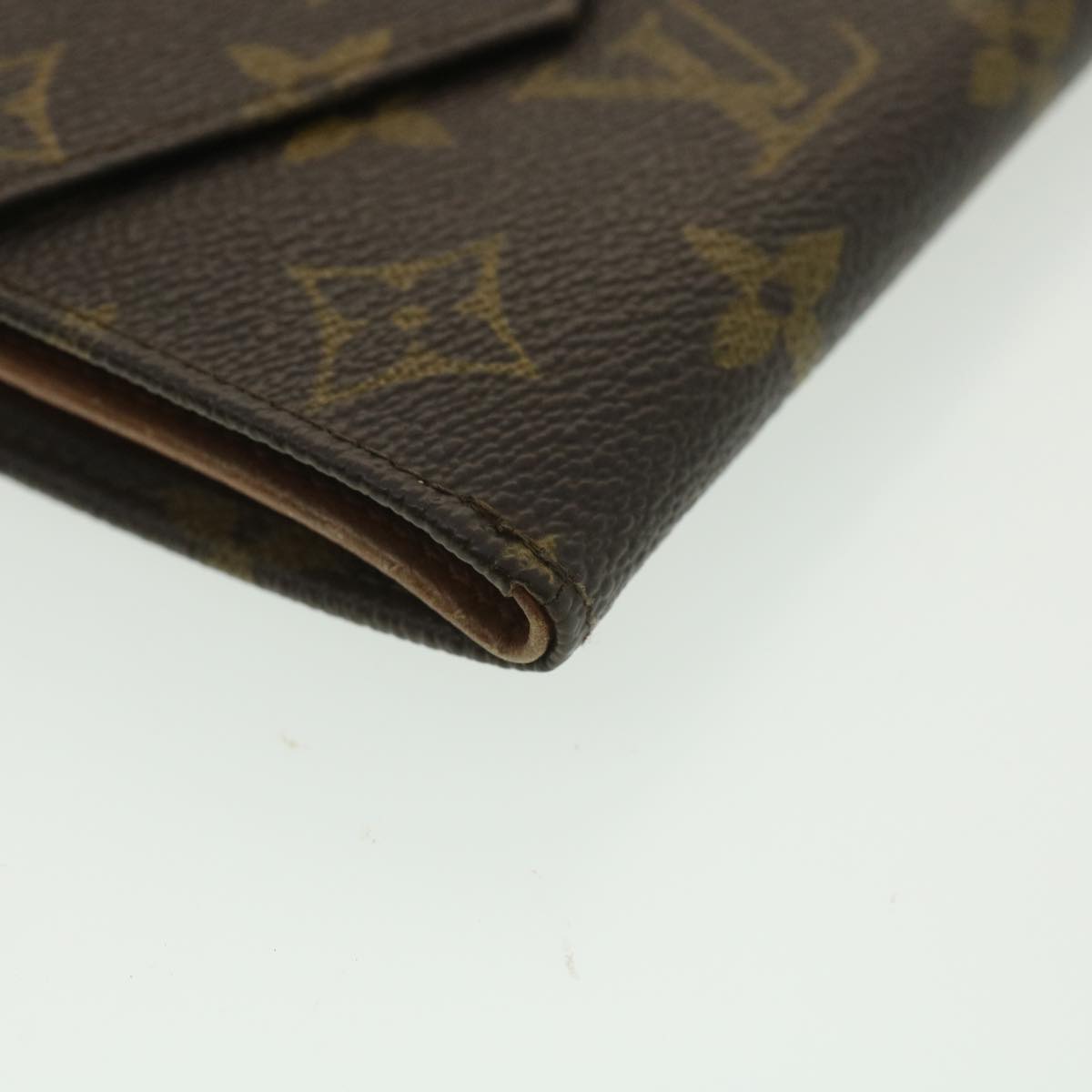 LOUIS VUITTON Monogram Wallet LV Auth ar8748