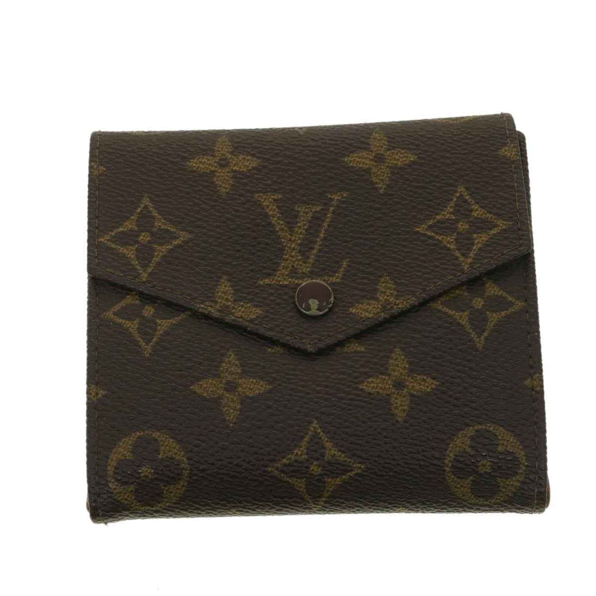 LOUIS VUITTON Monogram Wallet LV Auth ar8748