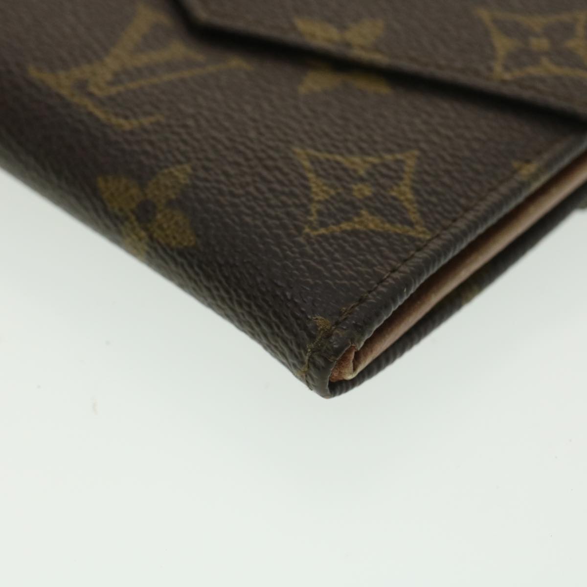 LOUIS VUITTON Monogram Wallet LV Auth ar8748