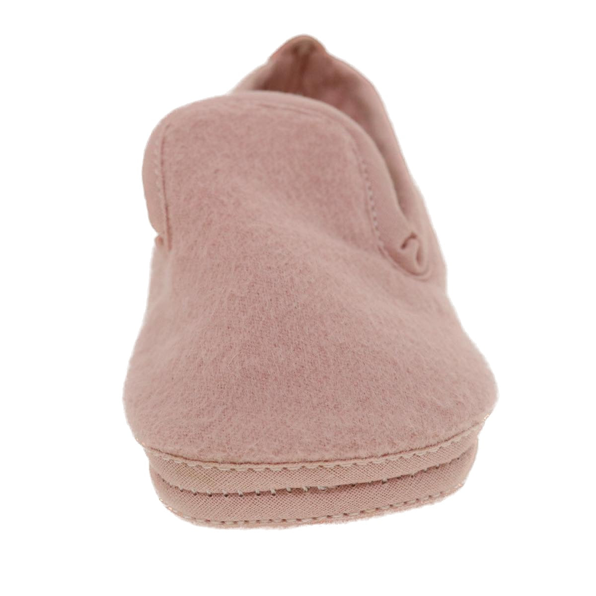 HERMES Baby Shoes Wool Pink Auth ar8794