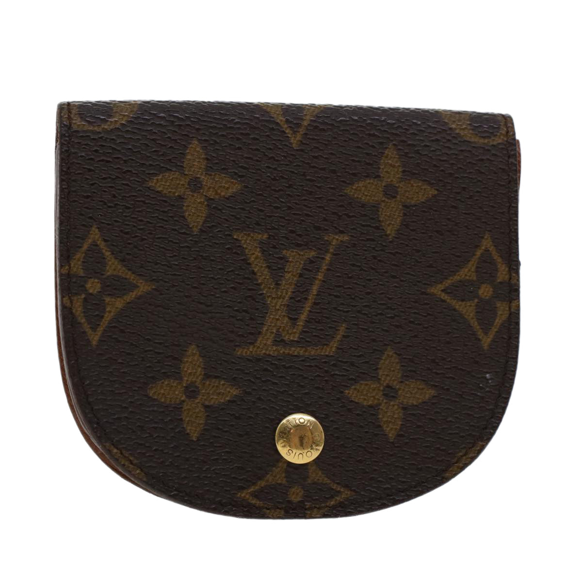 LOUIS VUITTON Monogram Porte Monnaie Guze Coin Purse M61970 LV Auth ar9652B