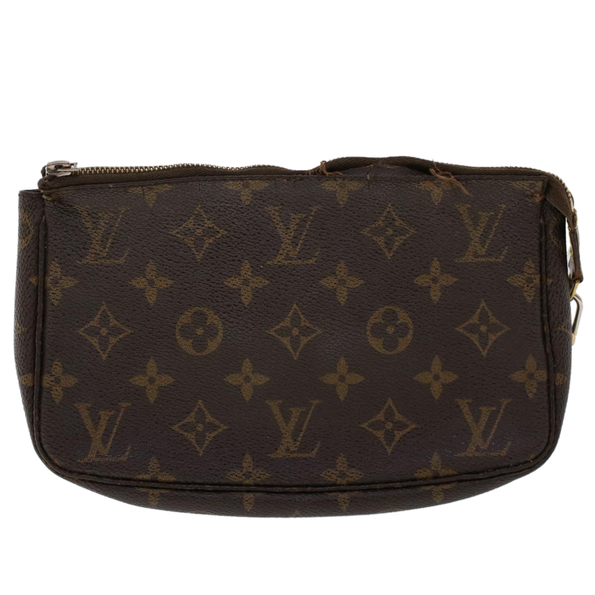 LOUIS VUITTON Monogram Pochette Accessoires Pouch M51980 LV Auth ar9825