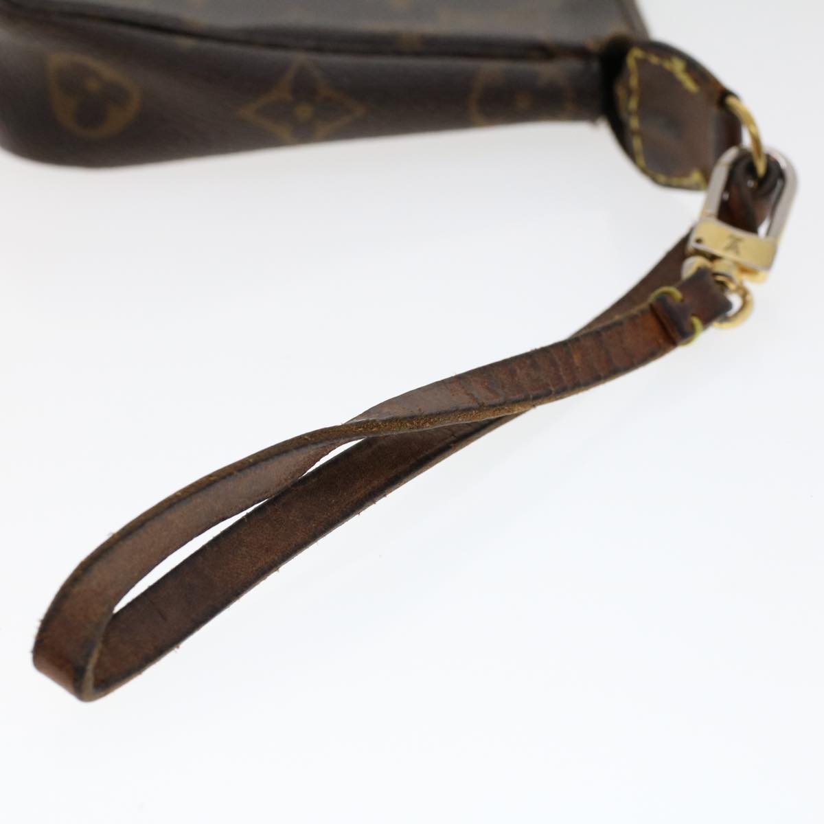 LOUIS VUITTON Monogram Pochette Accessoires Pouch M51980 LV Auth ar9825