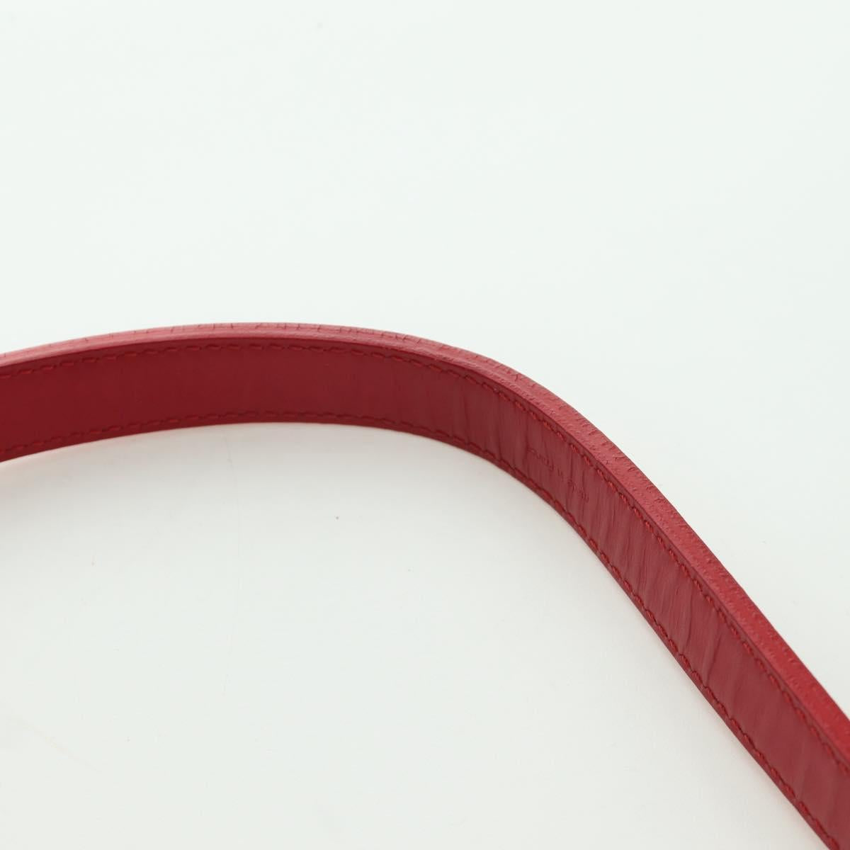 LOUIS VUITTON Epi Petit Noe Shoulder Bag Red M44107 LV Auth ARZ006V