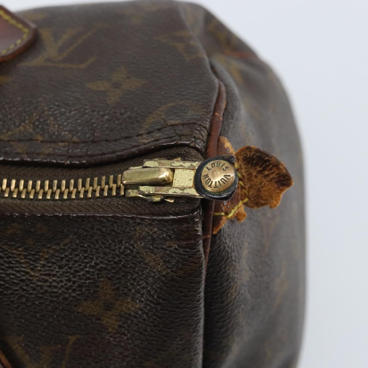 LOUIS VUITTON Monogram Speedy 25 Hand Bag M41528 LV Auth ARZ027