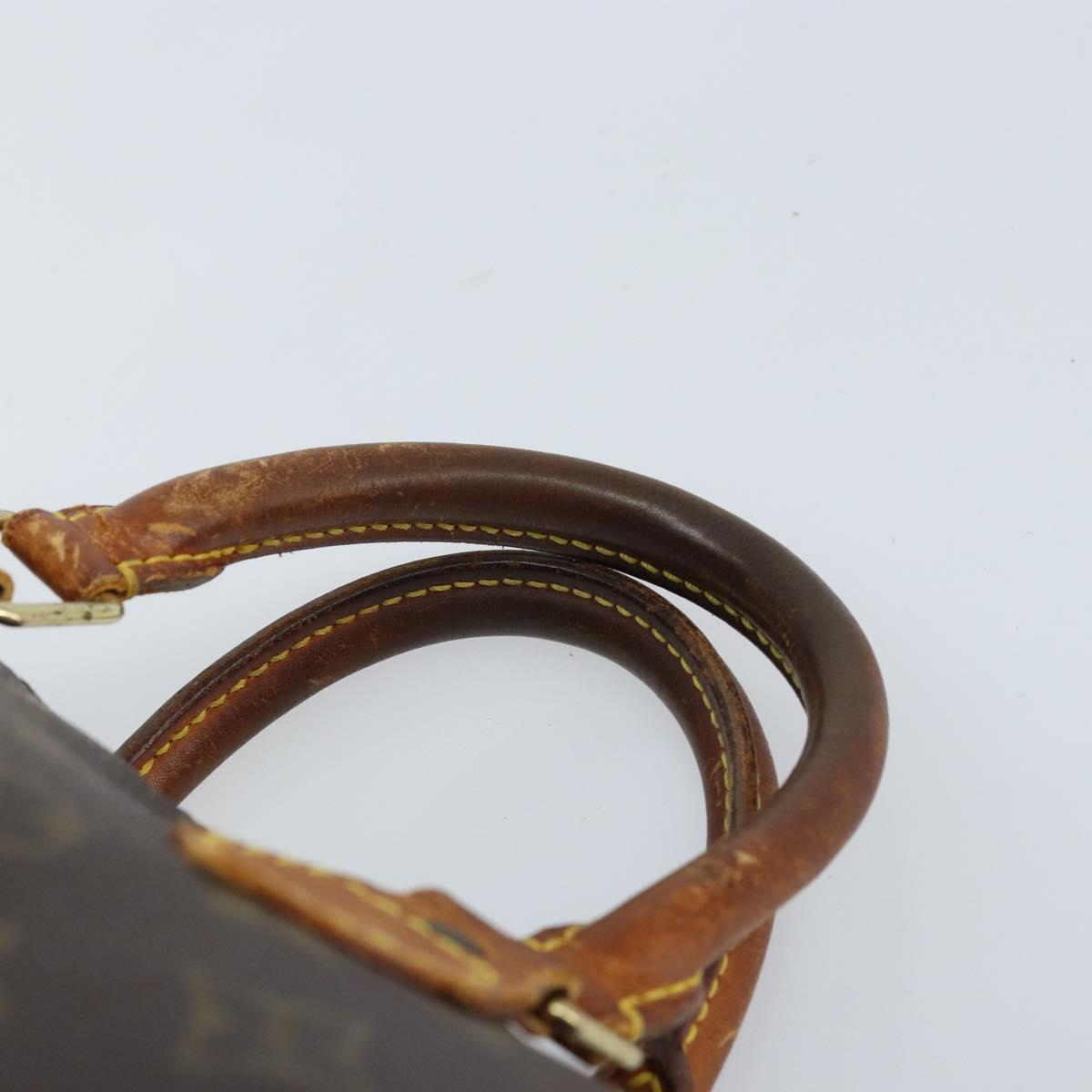 LOUIS VUITTON Monogram Speedy 25 Hand Bag M41528 LV Auth ARZ031