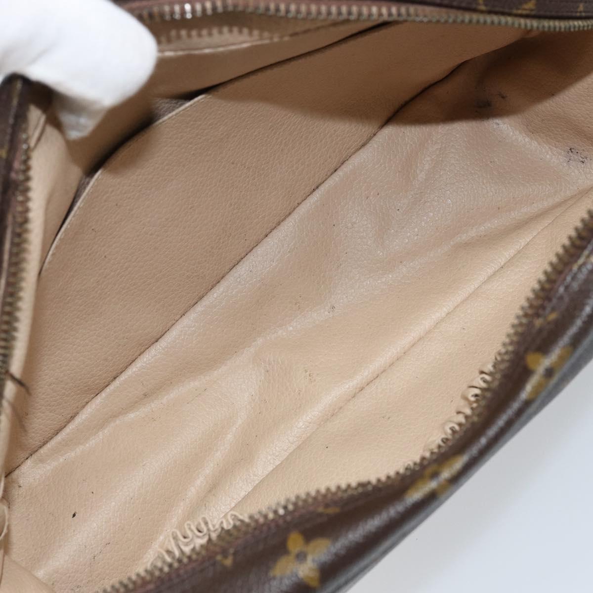 LOUIS VUITTON Monogram Trousse Toilette 28 Clutch Bag M47522 LV Auth ARZ042
