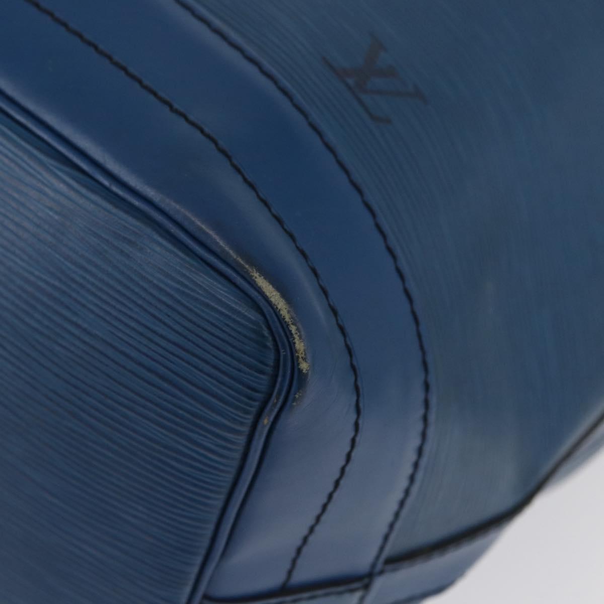 LOUIS VUITTON Epi Noe Shoulder Bag Toledo Blue M44005 LV Auth ARZ049