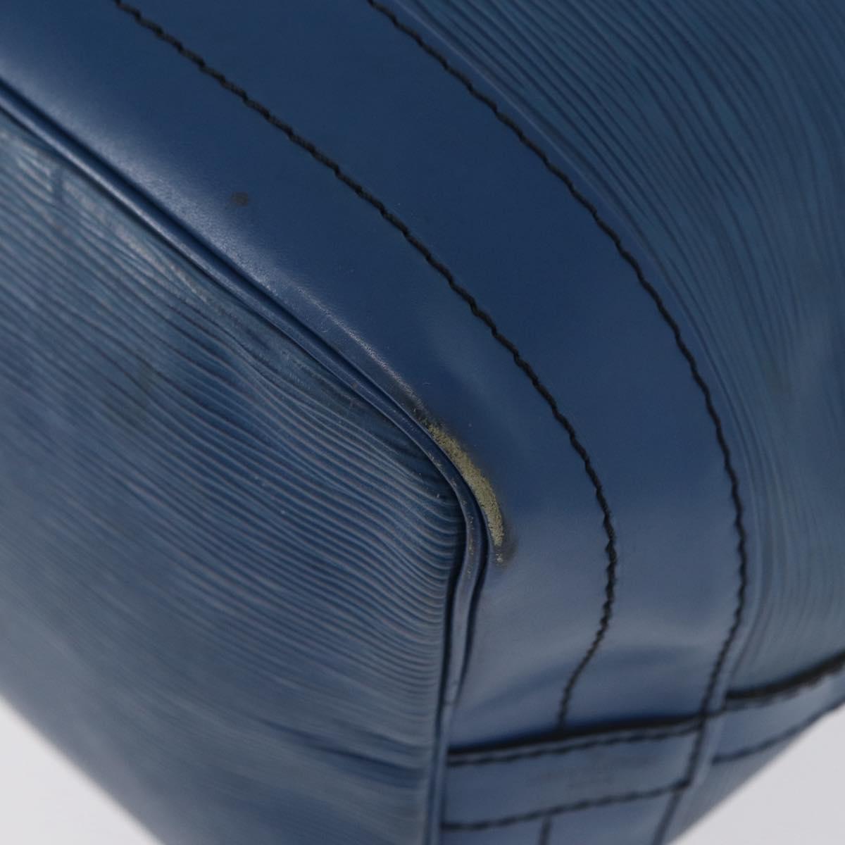 LOUIS VUITTON Epi Noe Shoulder Bag Toledo Blue M44005 LV Auth ARZ049