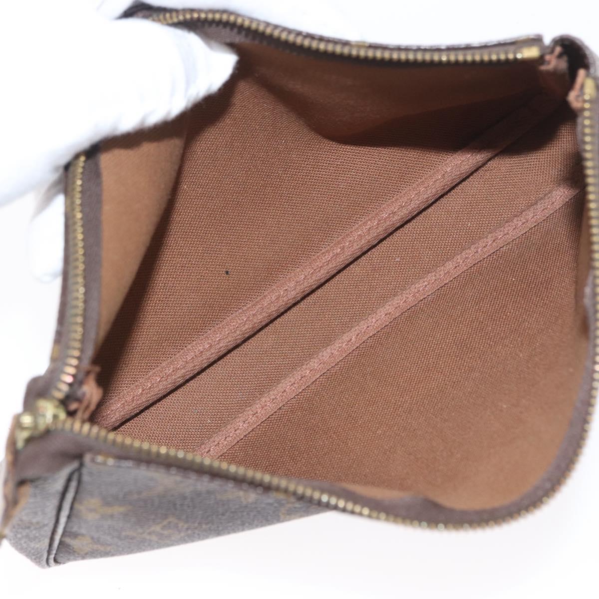 LOUIS VUITTON Monogram Pochette Accessoires Pouch M51980 LV Auth ARZ051