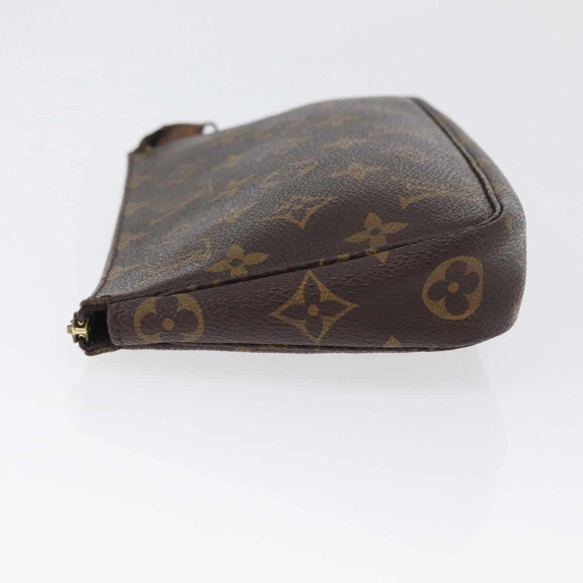 LOUIS VUITTON Monogram Pochette Accessoires Pouch M51980 LV Auth ARZ051