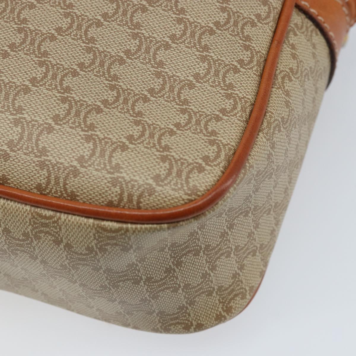 CELINE Macadam Canvas Shoulder Bag PVC Auth ARZ061A