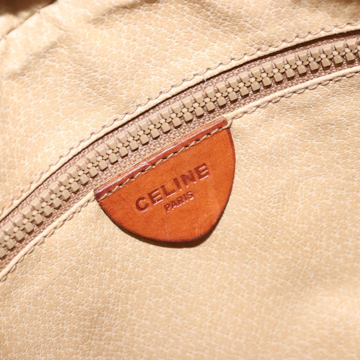 CELINE Macadam Canvas Shoulder Bag PVC Auth ARZ061A