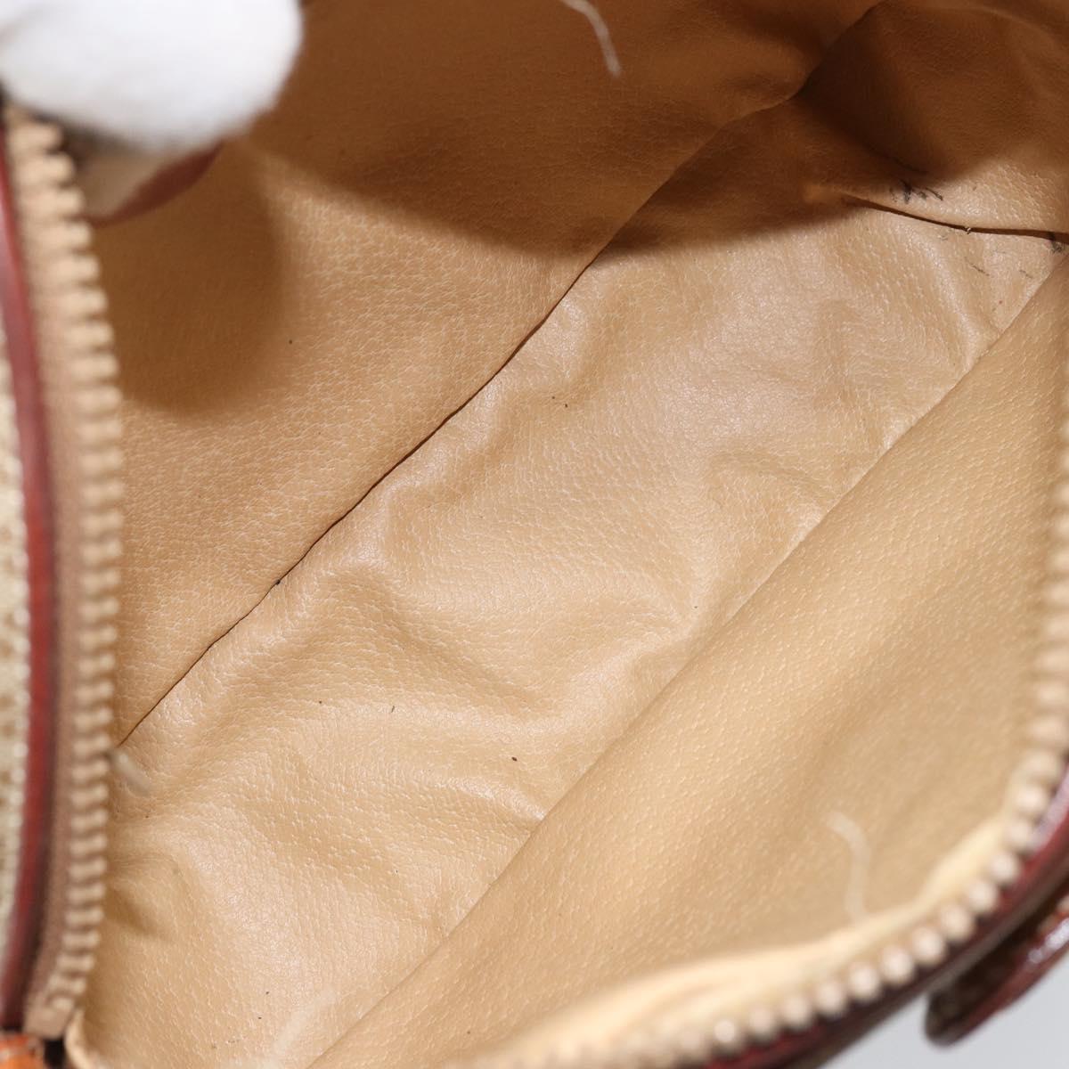 CELINE Macadam Canvas Shoulder Bag PVC Auth ARZ061A