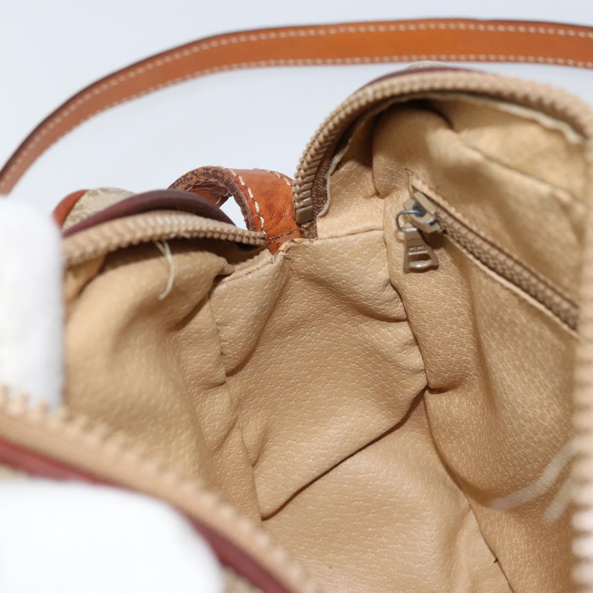 CELINE Macadam Canvas Shoulder Bag PVC Auth ARZ061A