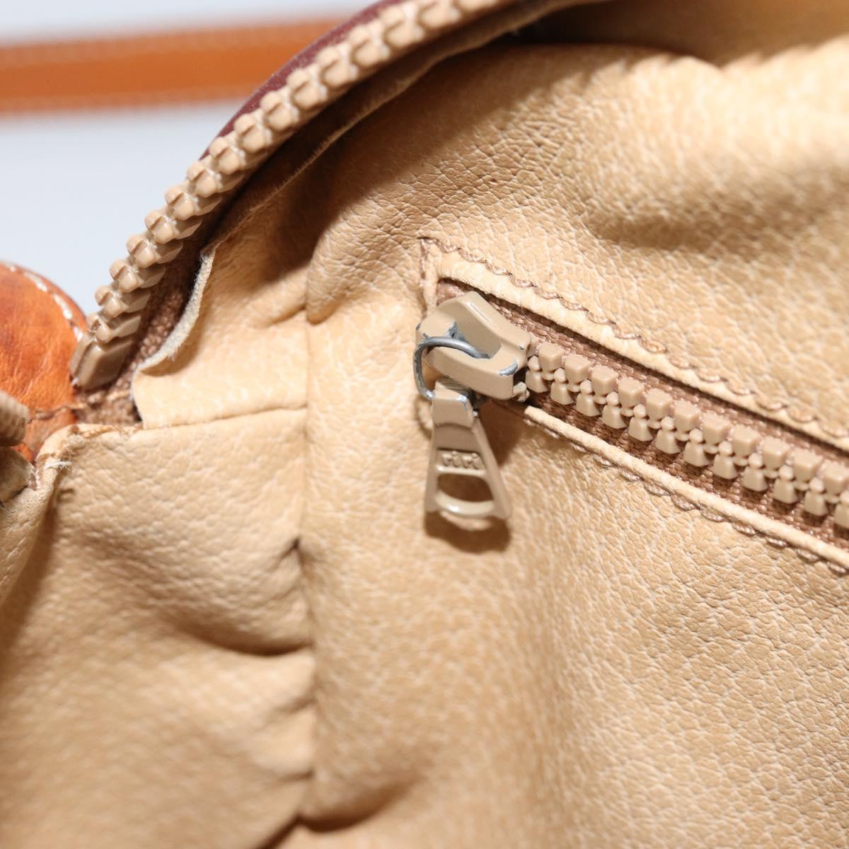 CELINE Macadam Canvas Shoulder Bag PVC Auth ARZ061A