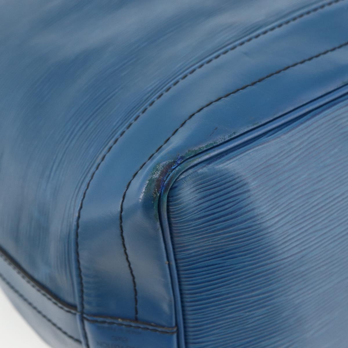 LOUIS VUITTON Epi Noe Shoulder Bag Toledo Blue M44005 LV Auth ARZ071