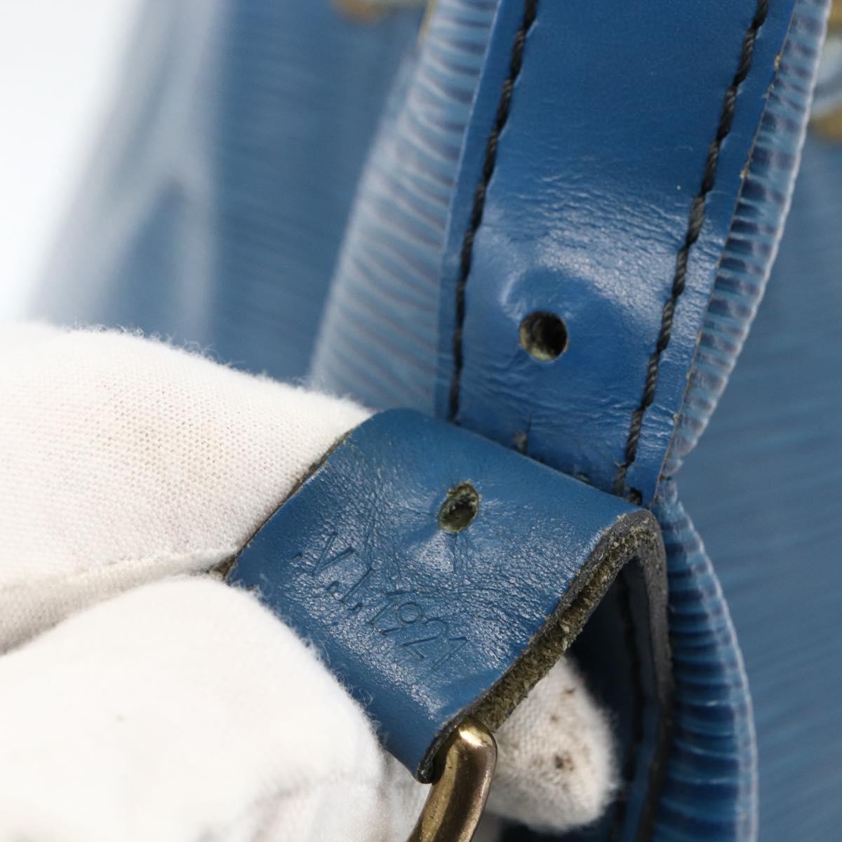 LOUIS VUITTON Epi Noe Shoulder Bag Toledo Blue M44005 LV Auth ARZ071
