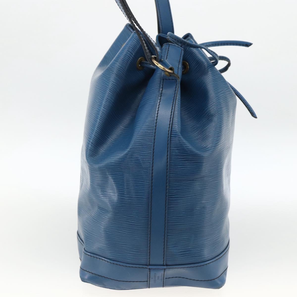 LOUIS VUITTON Epi Noe Shoulder Bag Toledo Blue M44005 LV Auth ARZ071