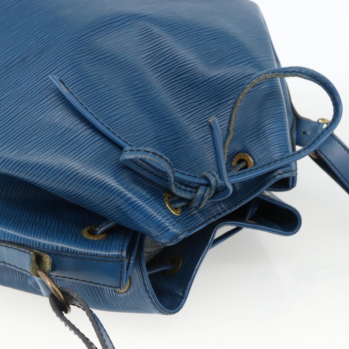 LOUIS VUITTON Epi Noe Shoulder Bag Toledo Blue M44005 LV Auth ARZ071