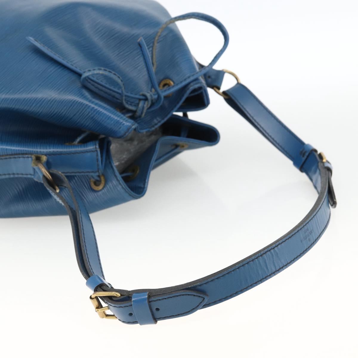 LOUIS VUITTON Epi Noe Shoulder Bag Toledo Blue M44005 LV Auth ARZ071