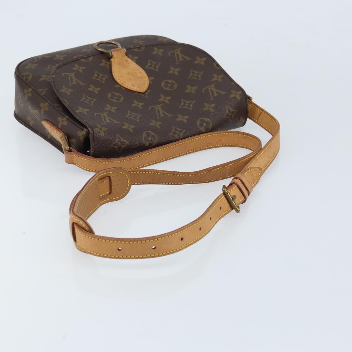LOUIS VUITTON Monogram Saint Cloud GM Shoulder Bag M51242 LV Auth ARZ073