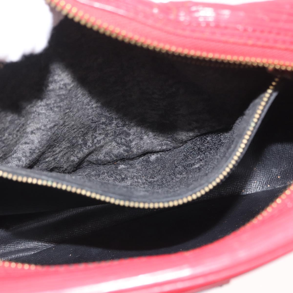 LOUIS VUITTON Epi Jeune Fille MM Shoulder Bag Red M52157 LV Auth ARZ077