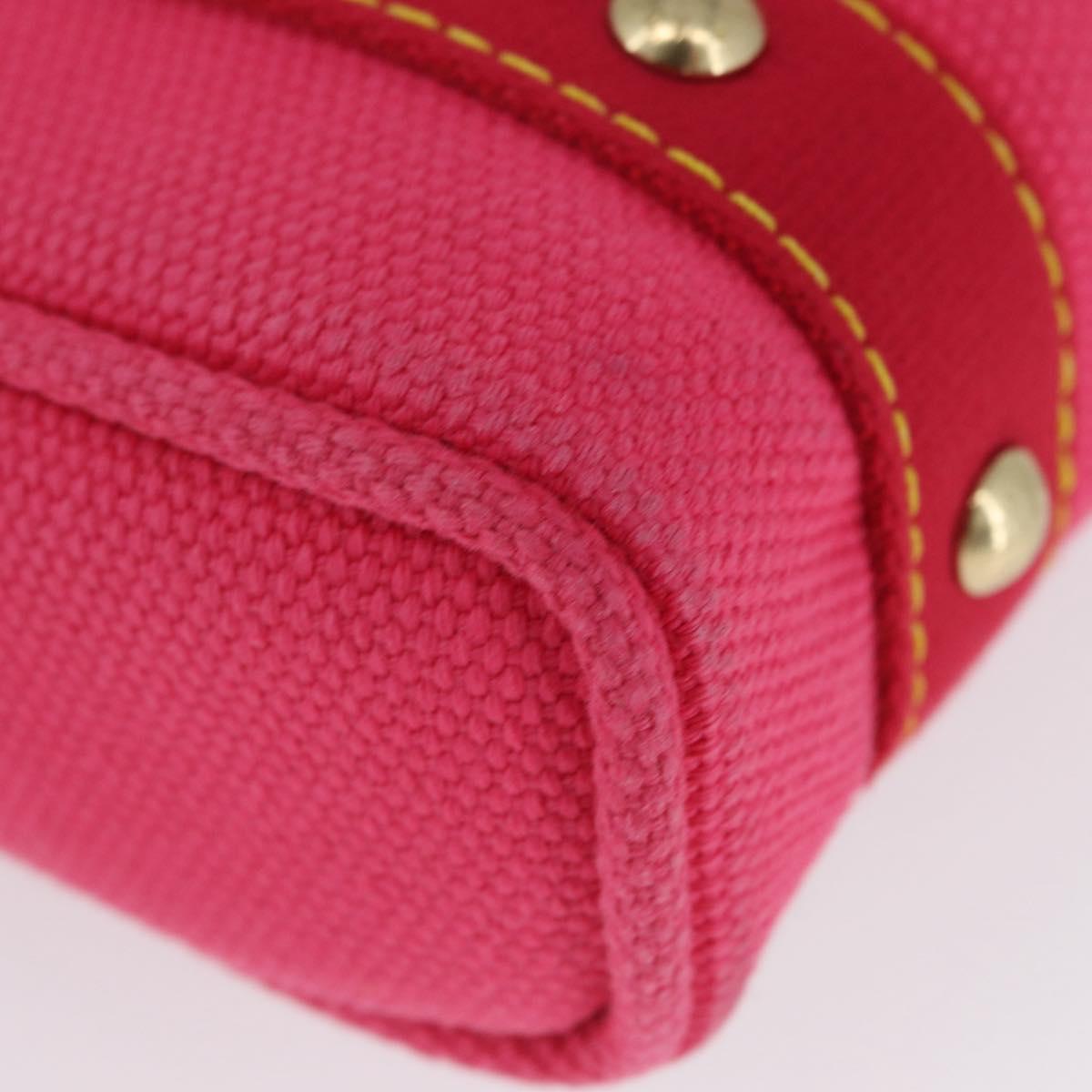 LOUIS VUITTON Antigua Cabas PM Hand Bag Rouge Pink M40088 LV Auth ARZ084