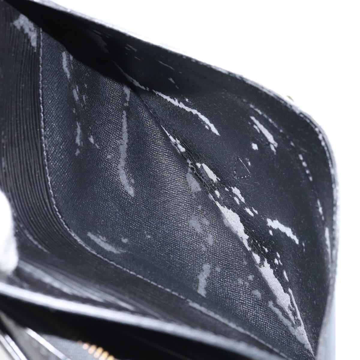 LOUIS VUITTON Epi Jeune Fille MM Shoulder Bag Black M52152 LV Auth ARZ104