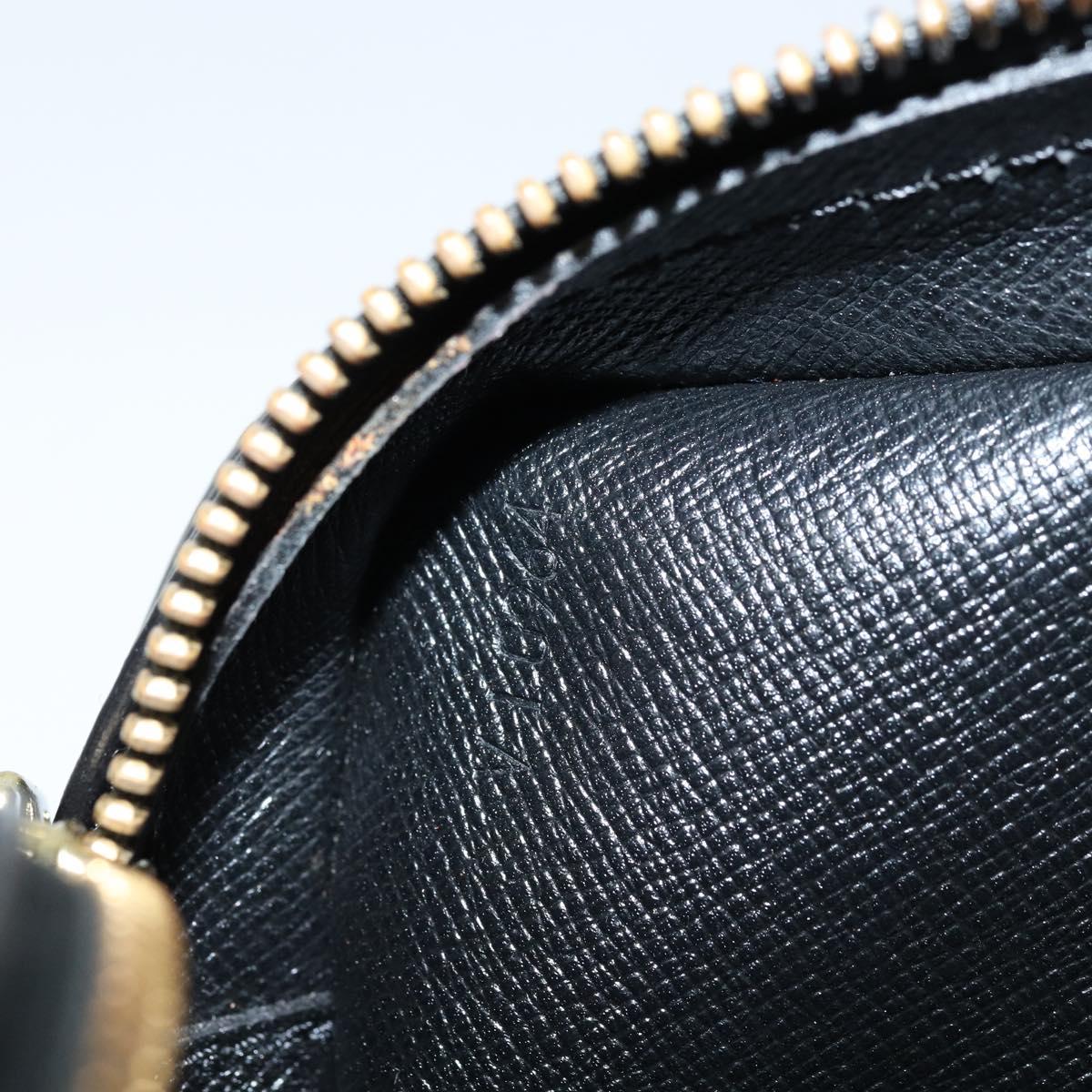 LOUIS VUITTON Epi Jeune Fille MM Shoulder Bag Black M52152 LV Auth ARZ104