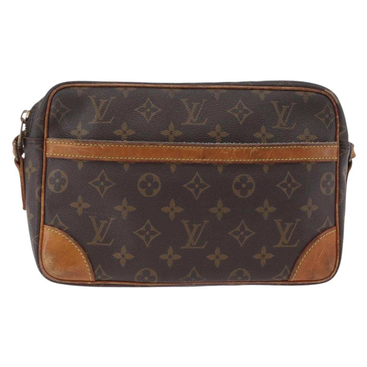 LOUIS VUITTON Monogram Trocadero 27 Shoulder Bag M51274 LV Auth ARZ107