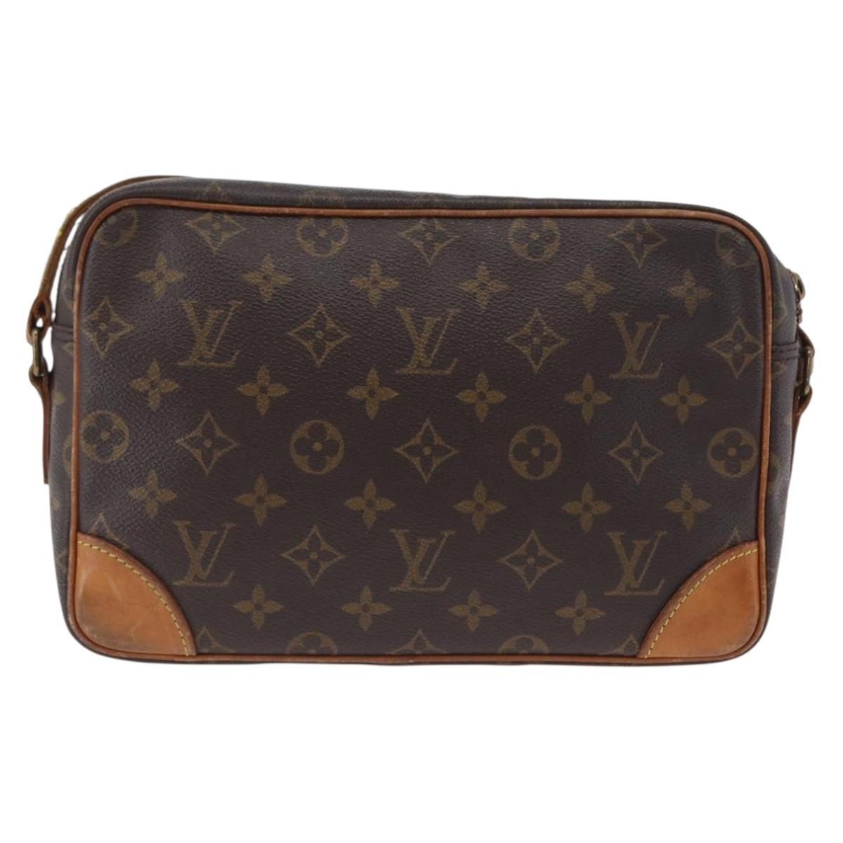 LOUIS VUITTON Monogram Trocadero 27 Shoulder Bag M51274 LV Auth ARZ107