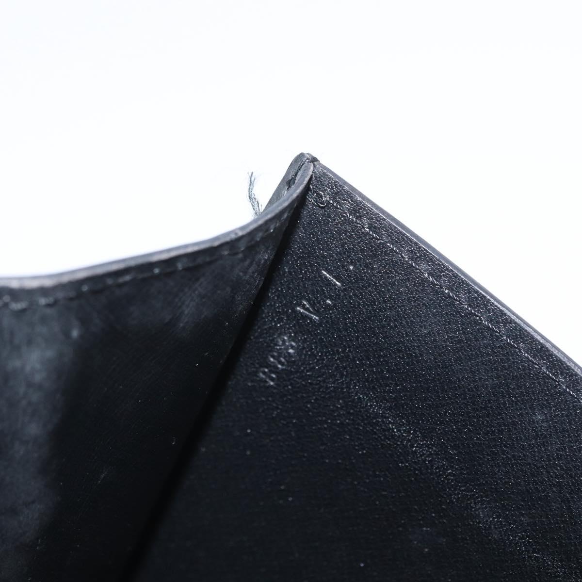 LOUIS VUITTON Epi Montaigne 27 Clutch Bag Black M52652 LV Auth ARZ117