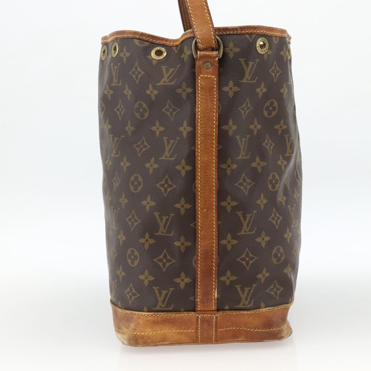 LOUIS VUITTON Monogram Noe Shoulder Bag M42224 LV Auth ARZ120